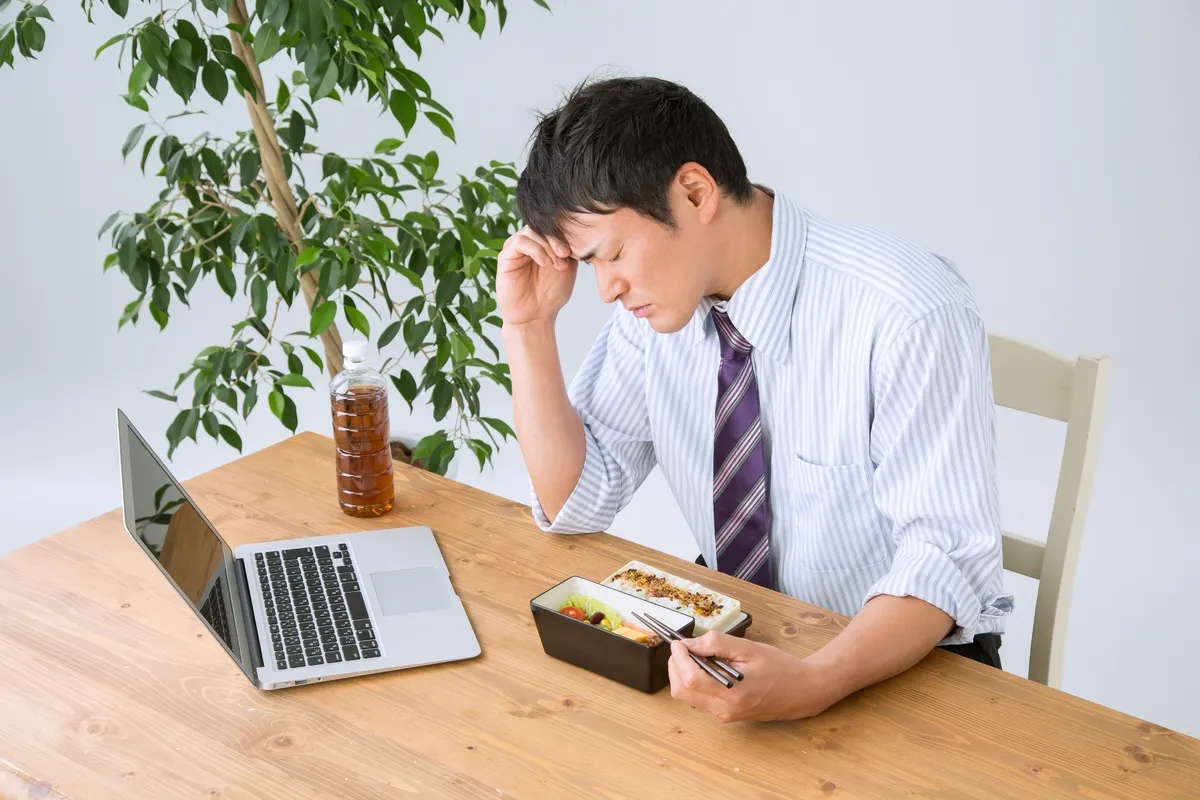 忙しいビジネスマン