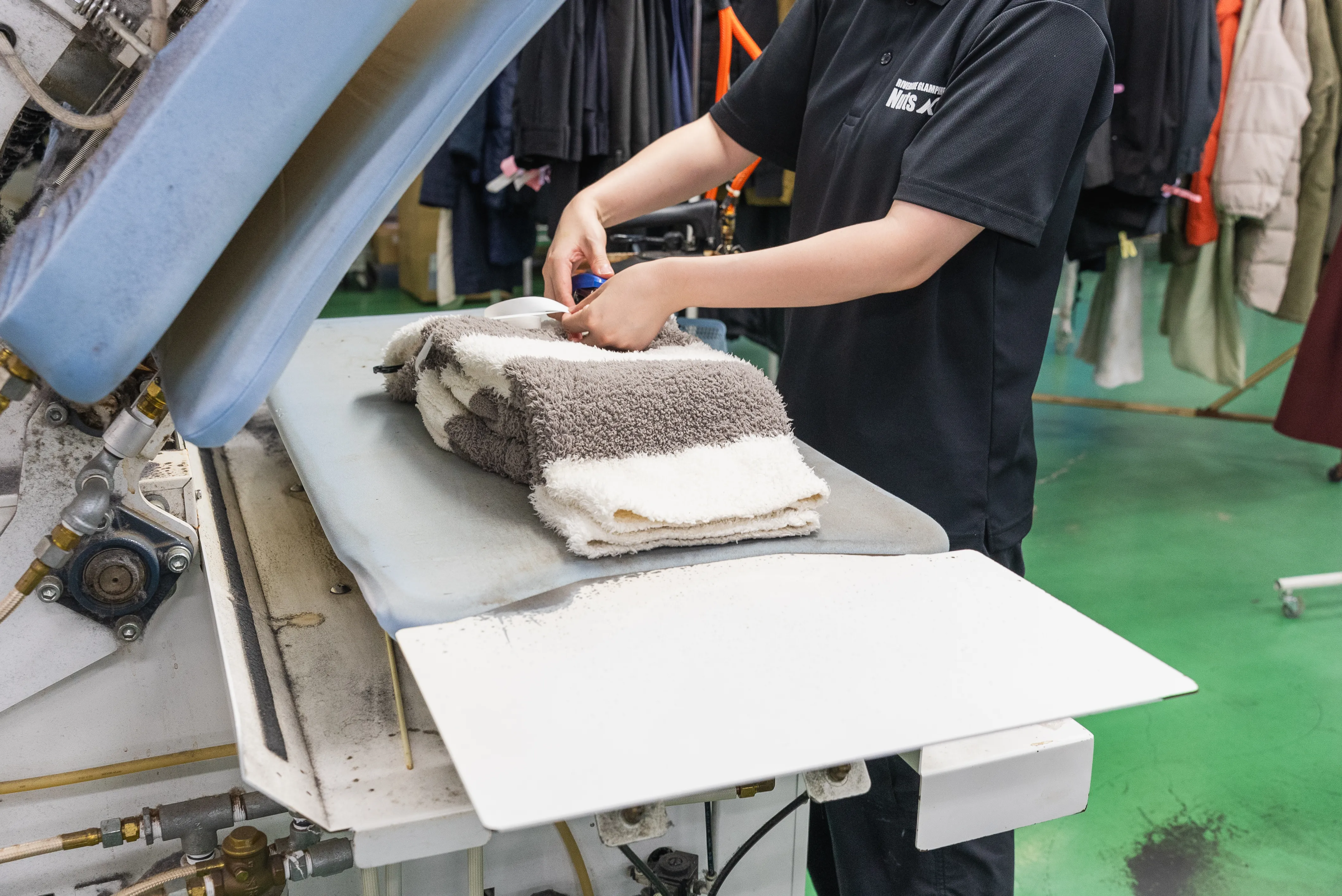 せんたく便の工場の画像